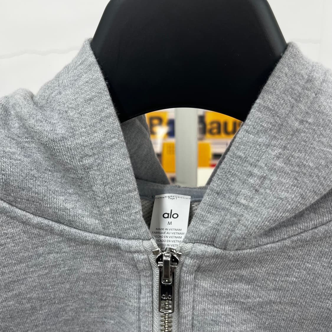 알로 크롭 후드집업 M 상품이미지3