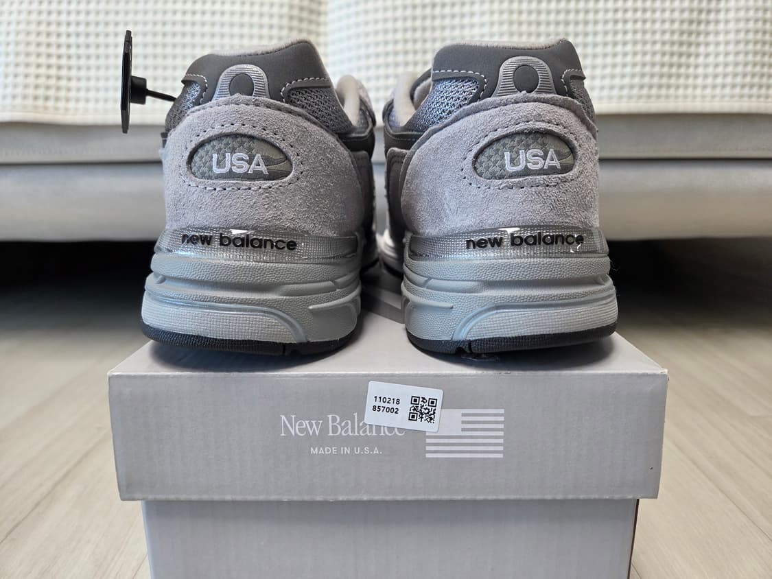 뉴발 993 그레이 B스탠다드 [240,새상품] 상품이미지3