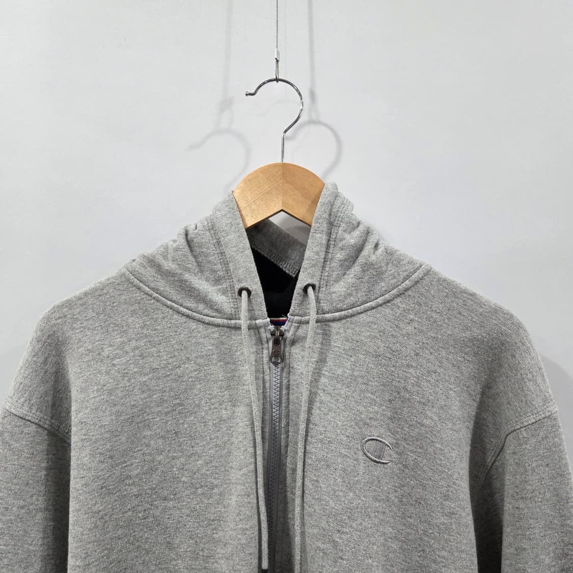 챔피온 기모 후드집업 L 상품이미지2