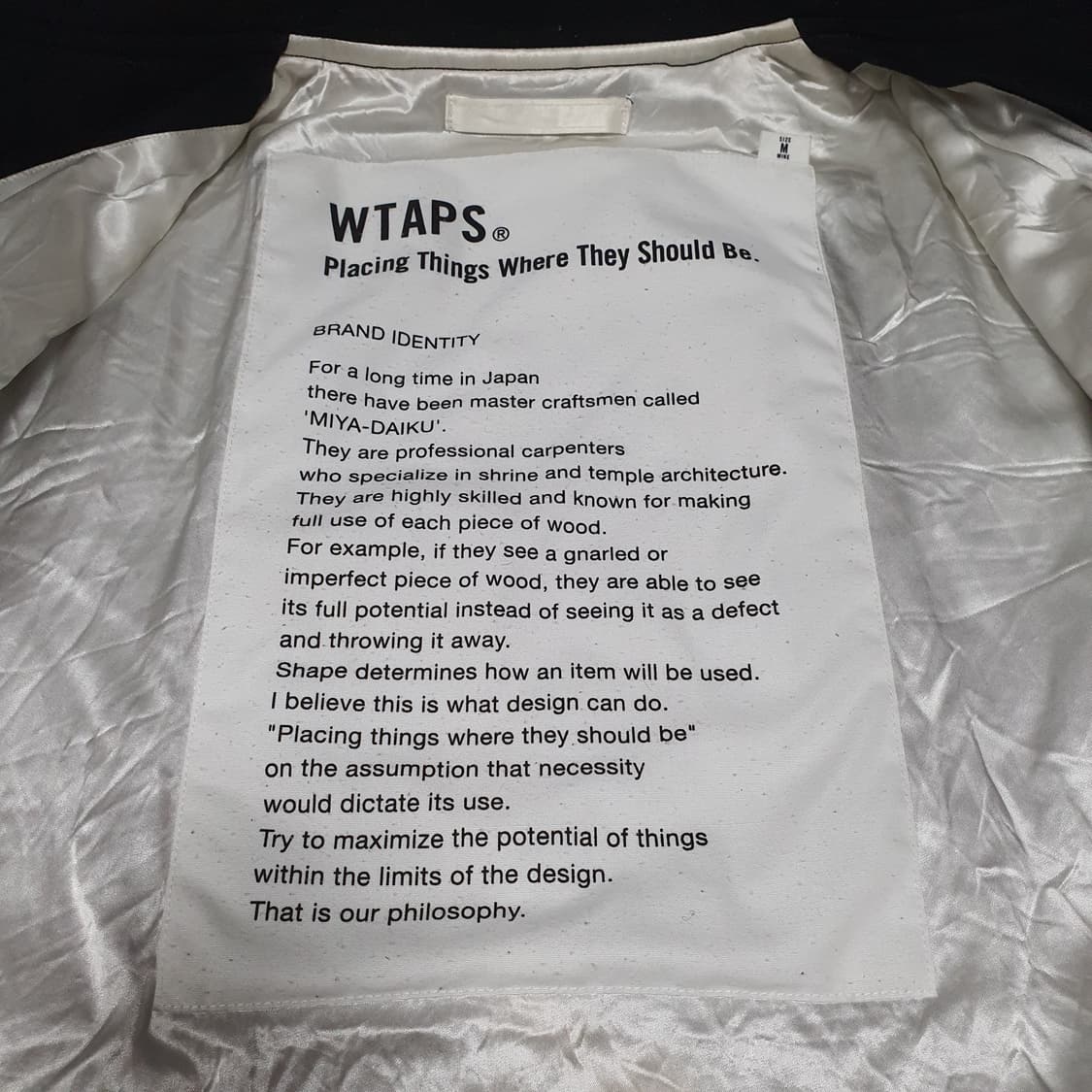 ✨ (바배) 더블 탭스 16A/W 투어 자켓 상품이미지3