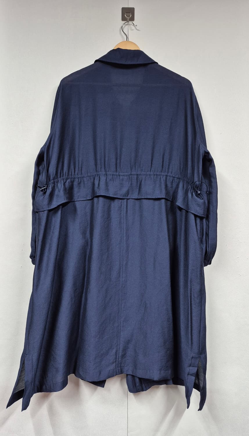 택새  다니엘에스테 빅루즈 린넨 롱 아우터 상품이미지3