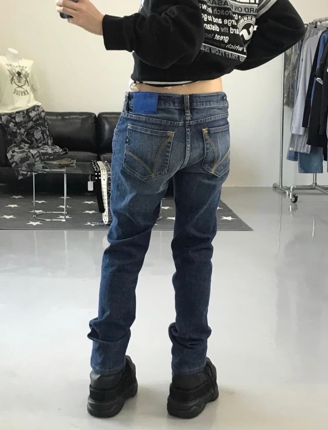 아디다스 데님팬츠 상품이미지3