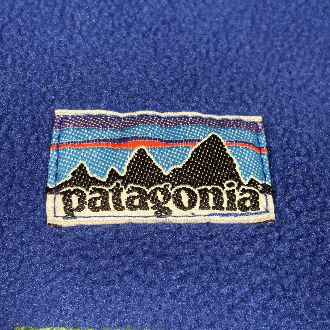 11FW 파타고니아 신칠라 스냅-T 파란색/녹색 멕시코 상품이미지2