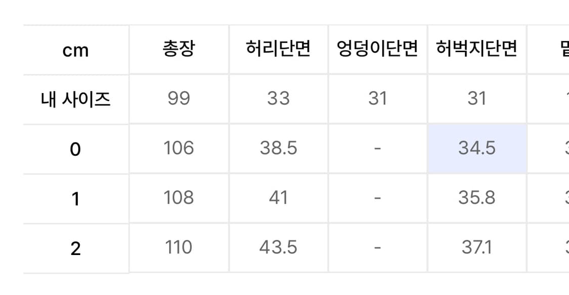 오와이 데님 1 상품이미지2