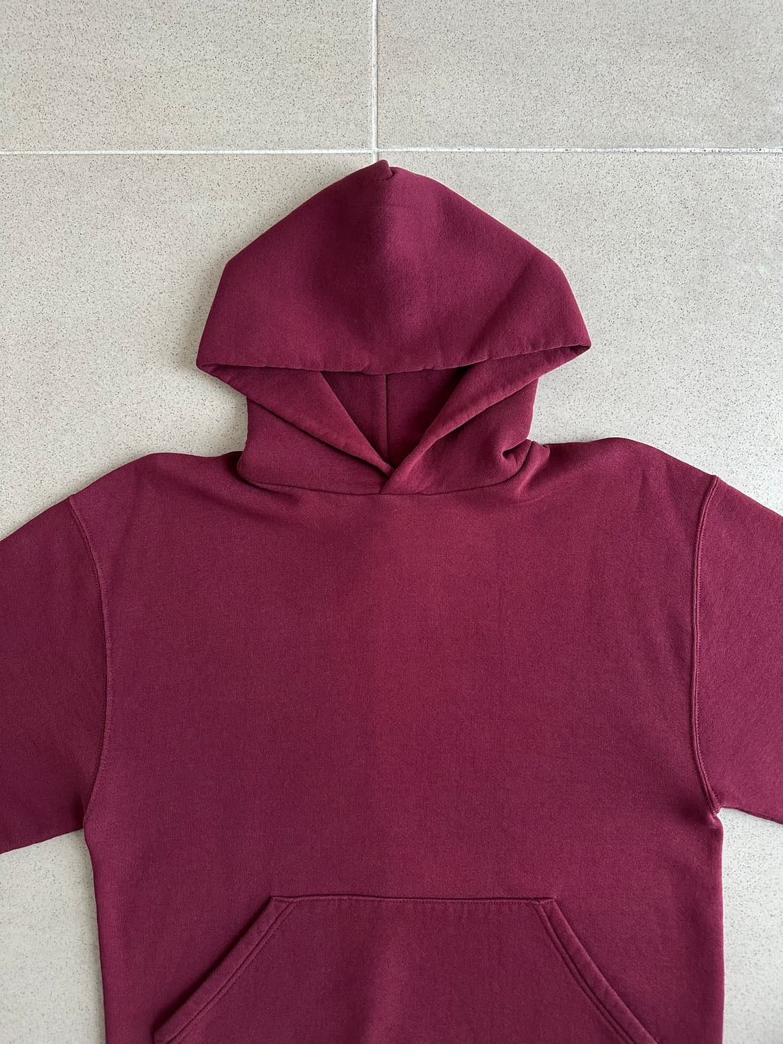 90s 빈티지 러셀 후드 마룬 M 상품이미지4