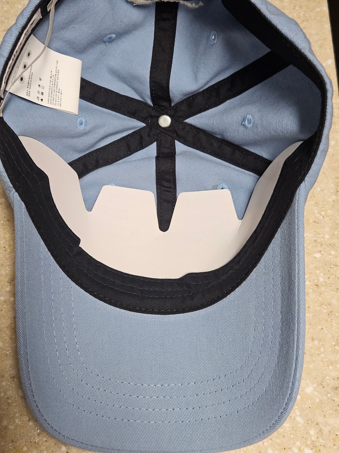 마이라이브러리×999휴머니티 볼캡 스카이블루 상품이미지3