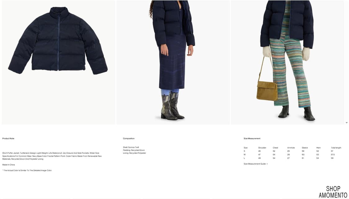 팔로마울 패딩 상품이미지3