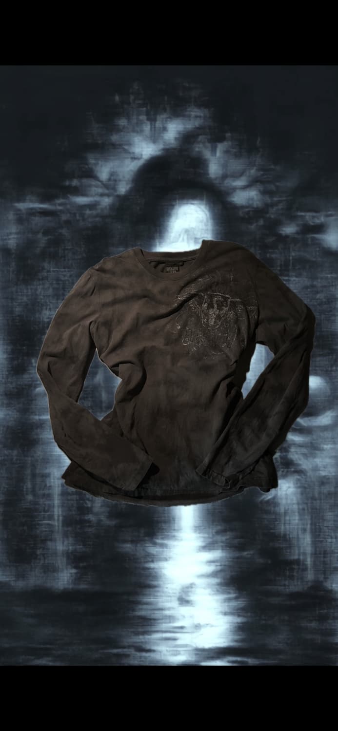 Buckaroo gray tie-dye long sleeve 상품이미지1