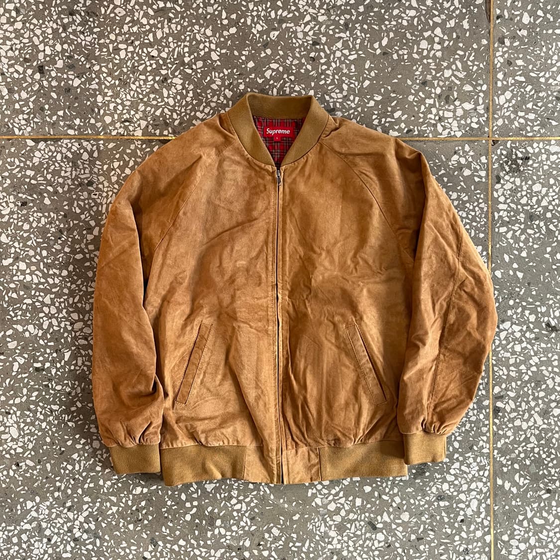슈프림 스웨이드 봄버 자켓 - 12ss 상품이미지2