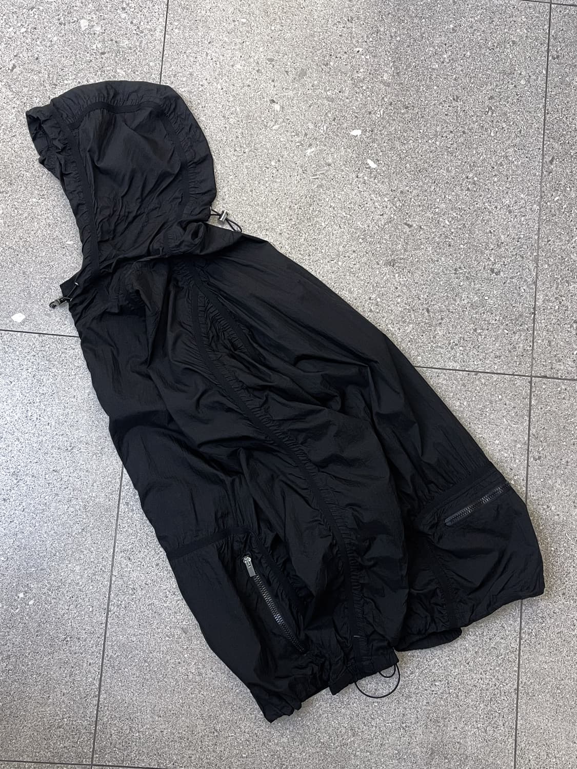 캘빈 클라인 17SS 나일론 셔링 후드 자켓 상품이미지3