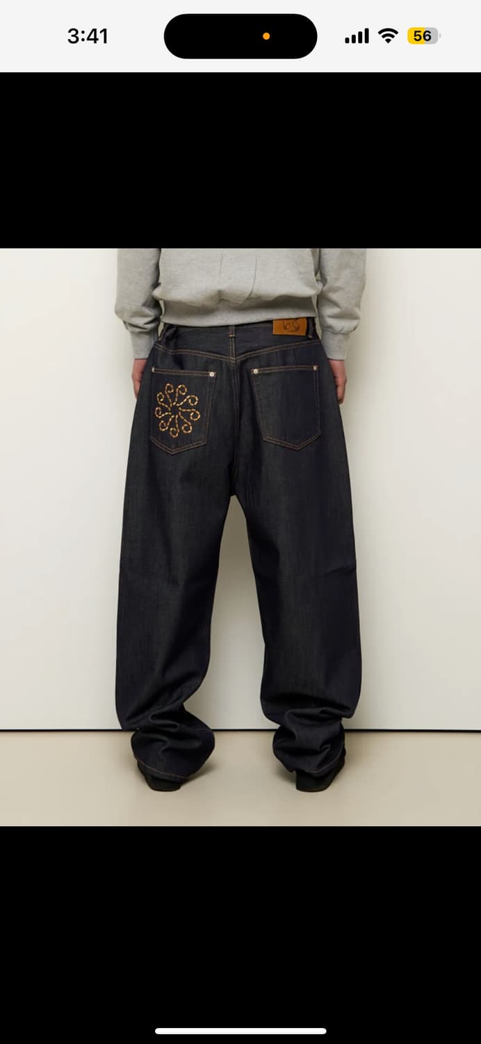 9999아카이브 Linking Wide Denim Pants 1size 상품이미지1