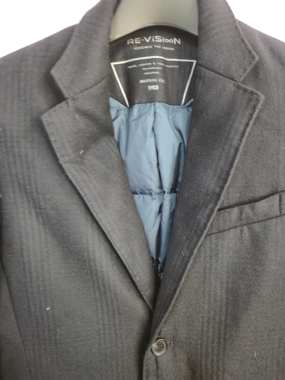 RE:VISION 네이비 남성 코트 상품이미지4