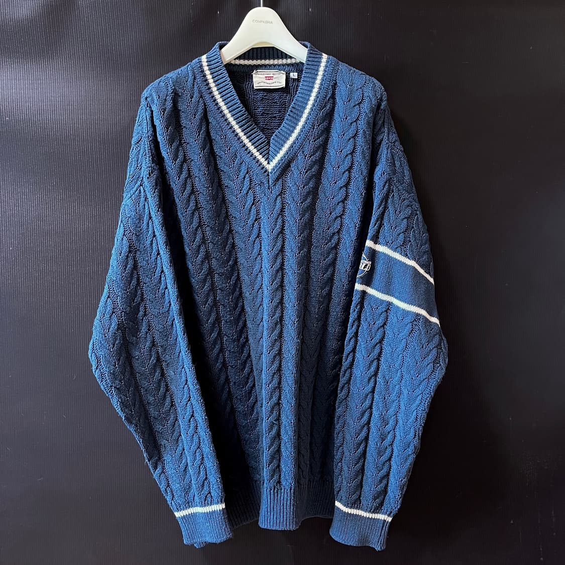  90s 리바이스 이태리메이드 코튼 니트  상품이미지1