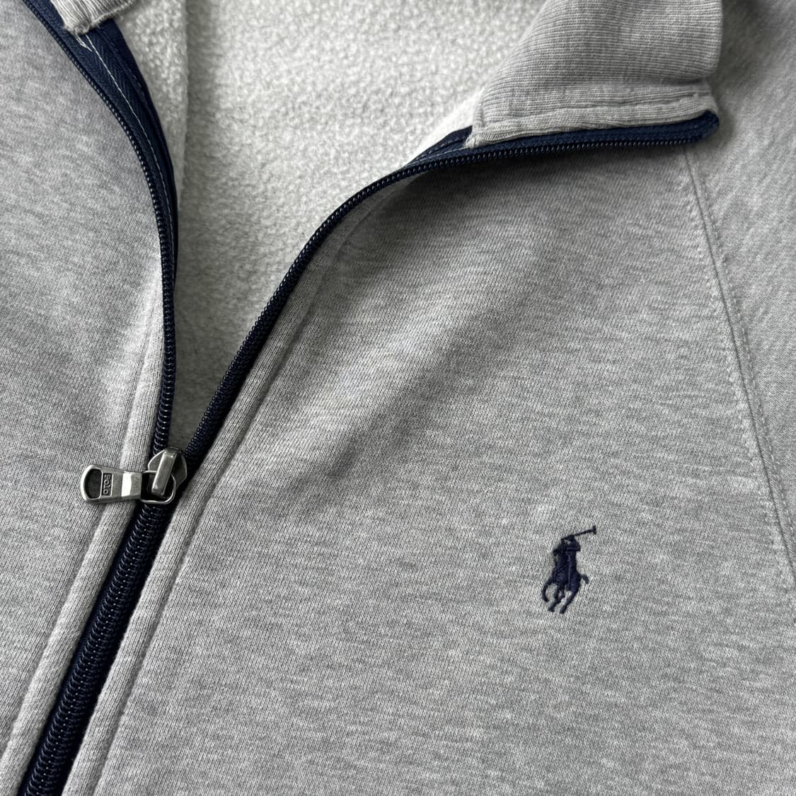  폴로랄프로렌 빈티지 사이드라인 그레이 집업 자켓 M 상품이미지4