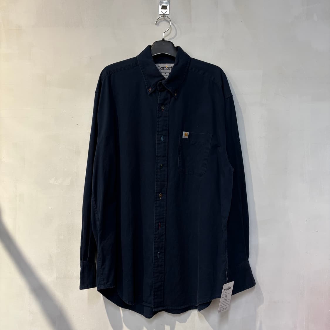 칼하트 셔츠 M 네이비 상품이미지1