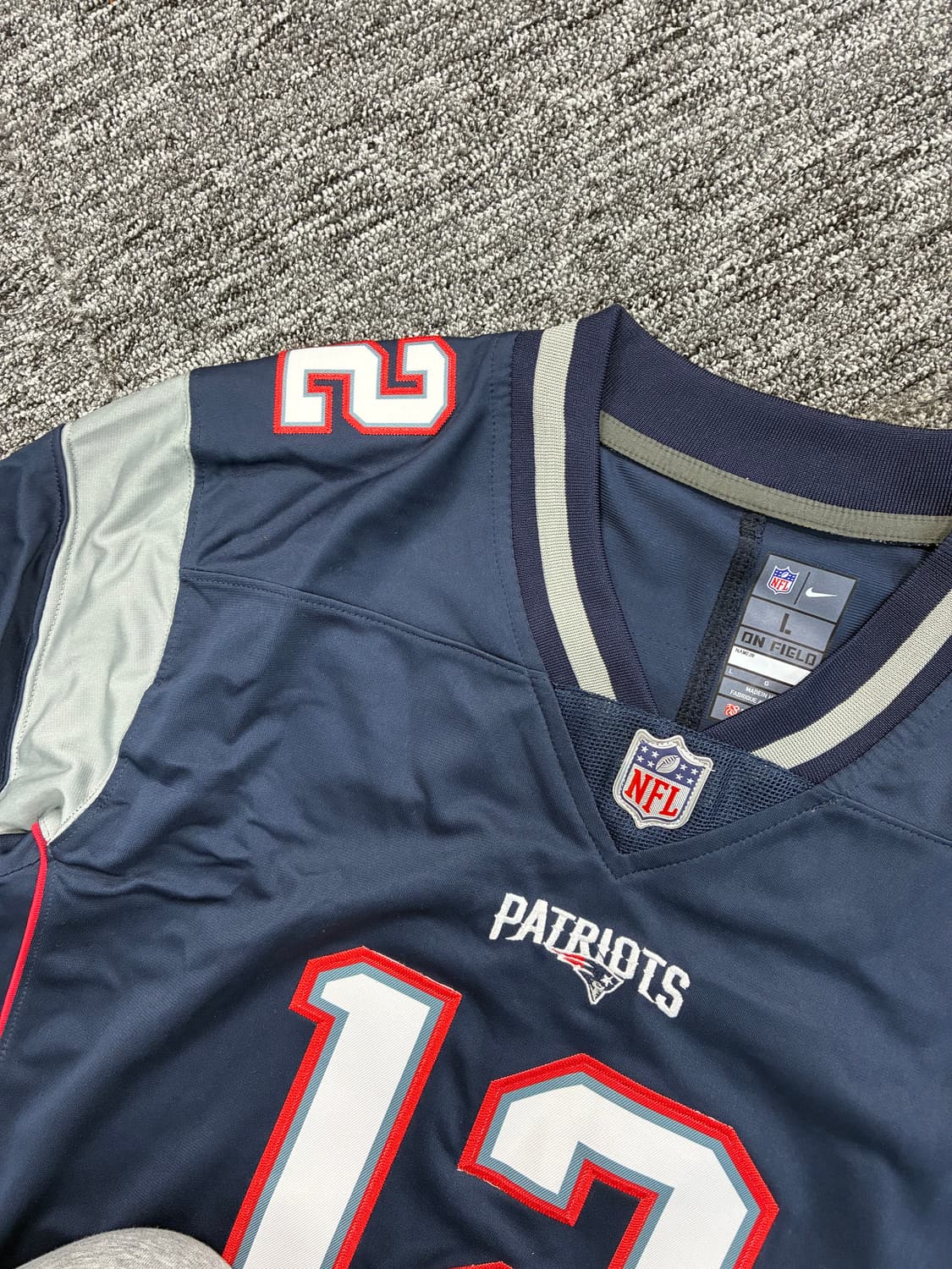 나이키 NFL 뉴 잉글랜드 패트리어츠 브래디 유니폼 L (새상품) 상품이미지8