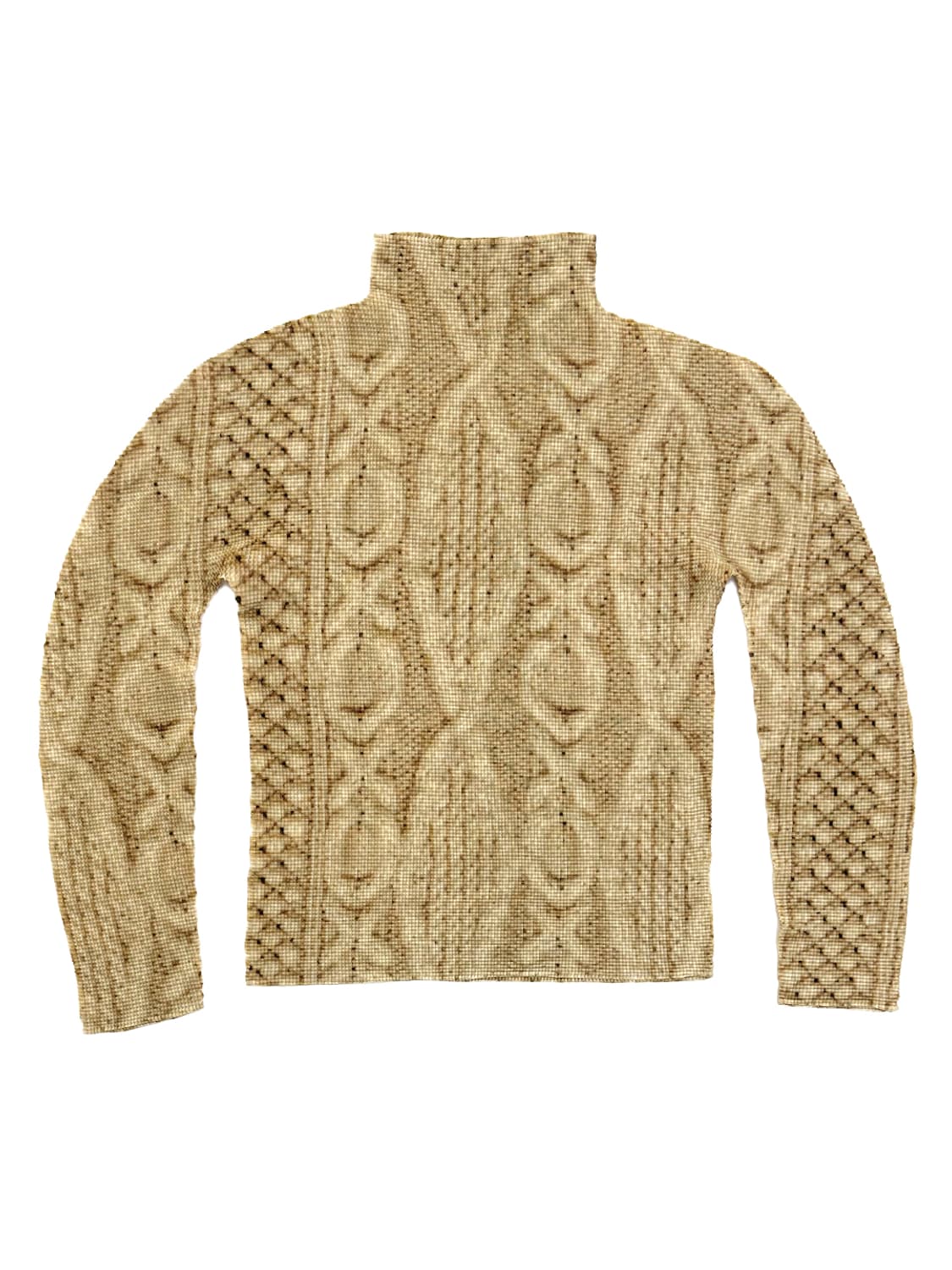 Issey Miyake Cable Knit Highneck L/S Top 상품이미지1
