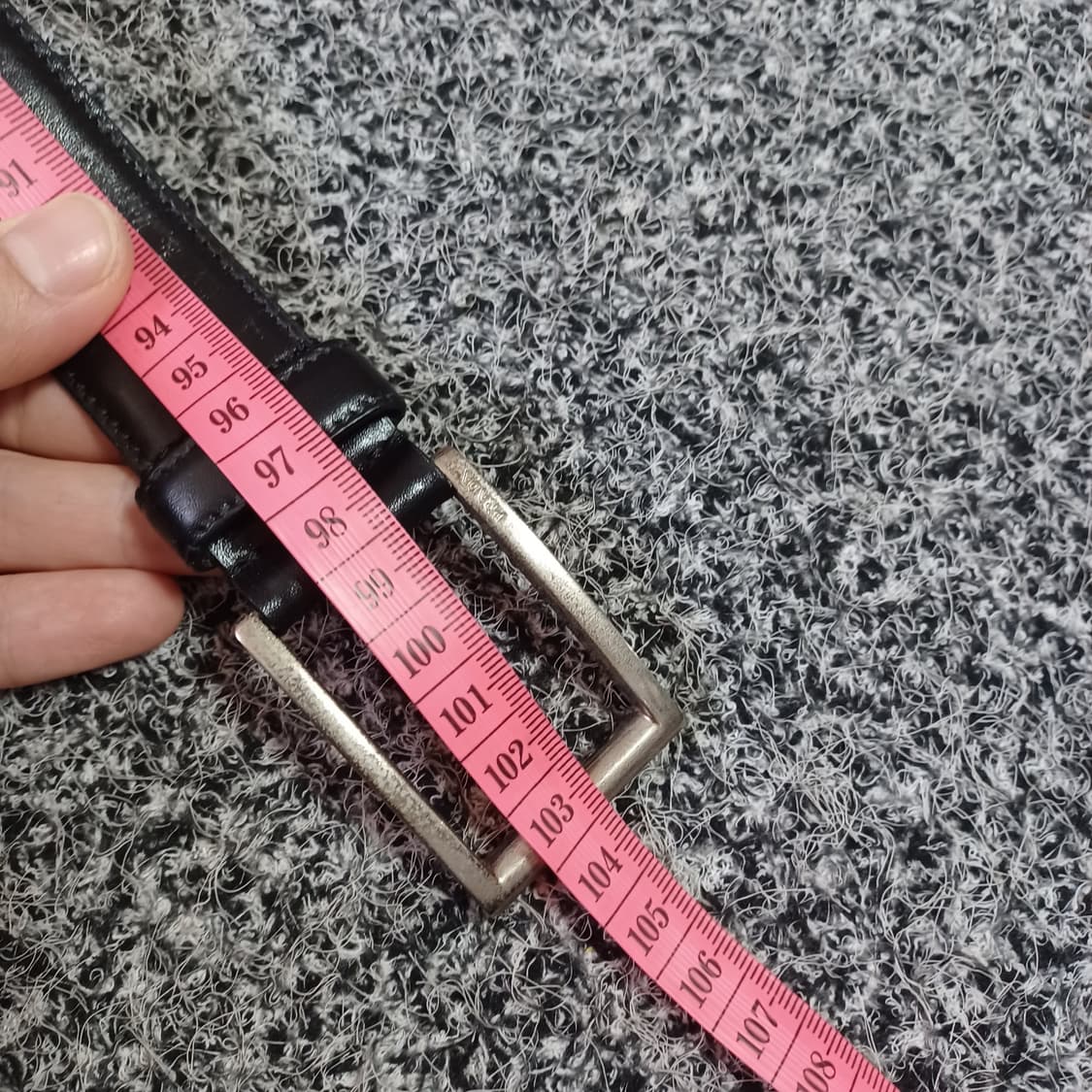 PRADA  빈티지 벨트 블랙 상품이미지6