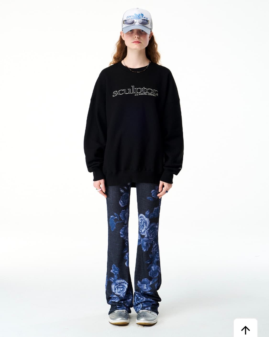 스컬프터 로즈 레깅스 챠콜 상품이미지2