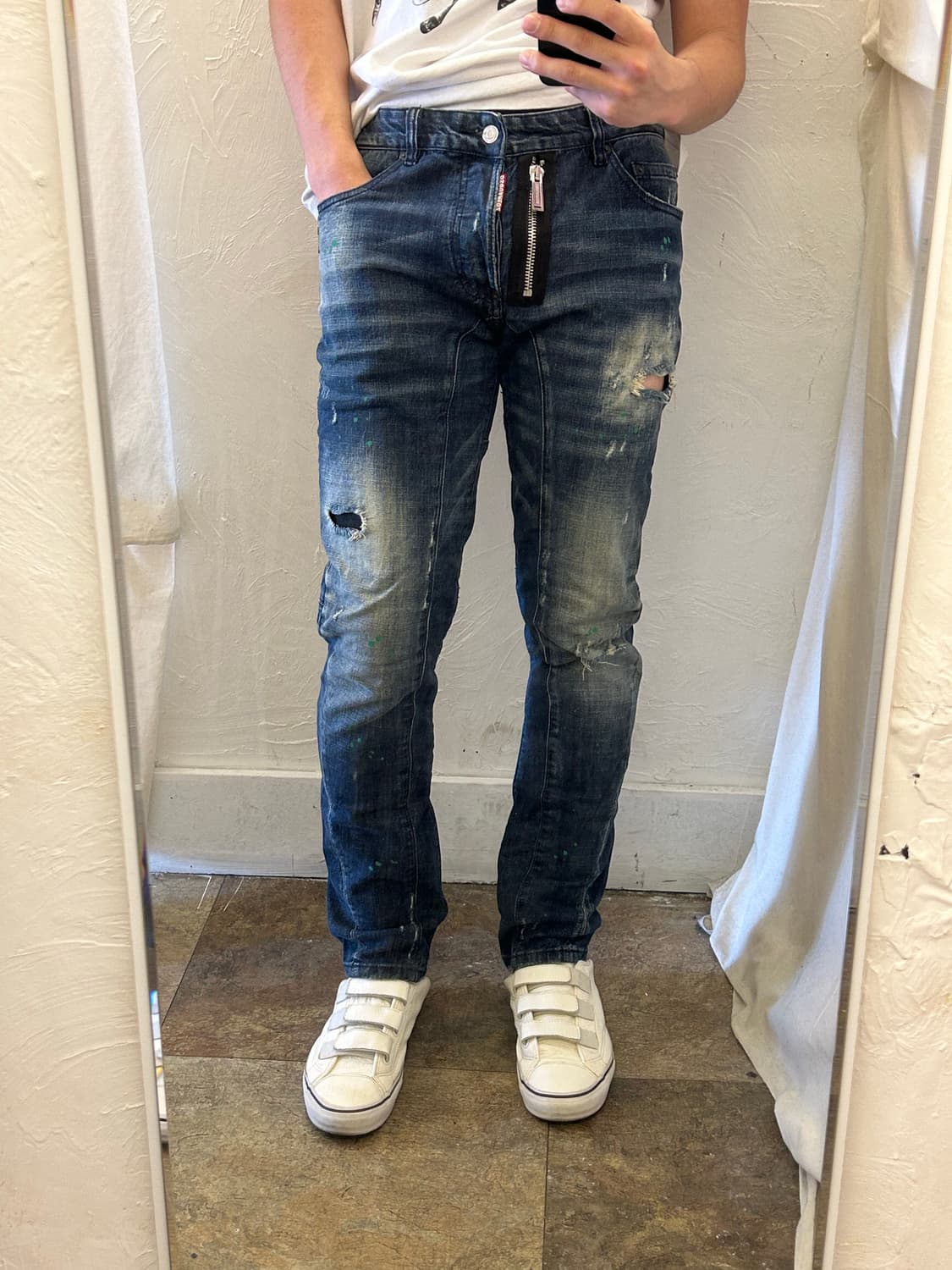 DSQUARED2 gochuzip denim 상품이미지1