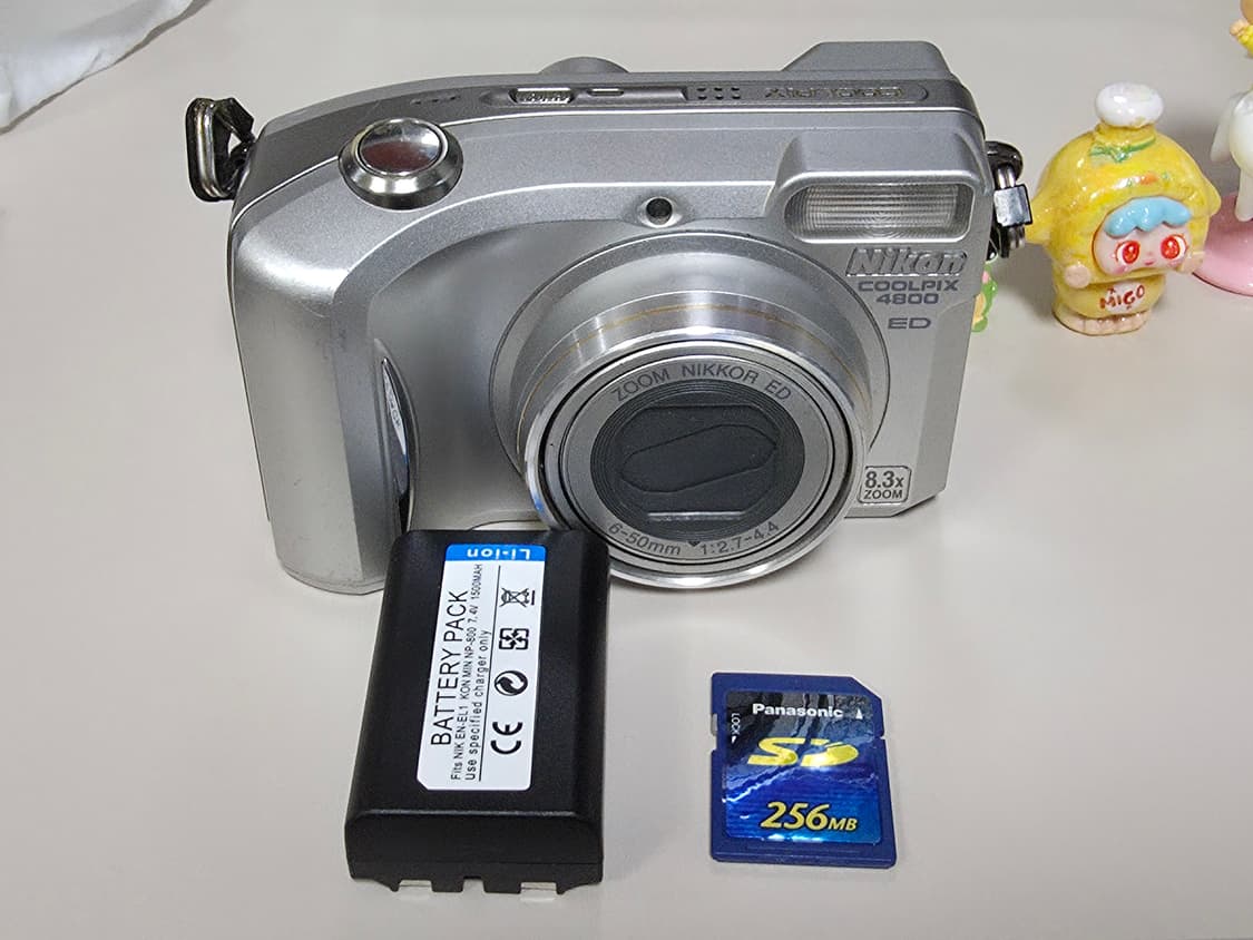니콘 쿨픽스 4800 ED 빈티지 디지털카메라 상품이미지8