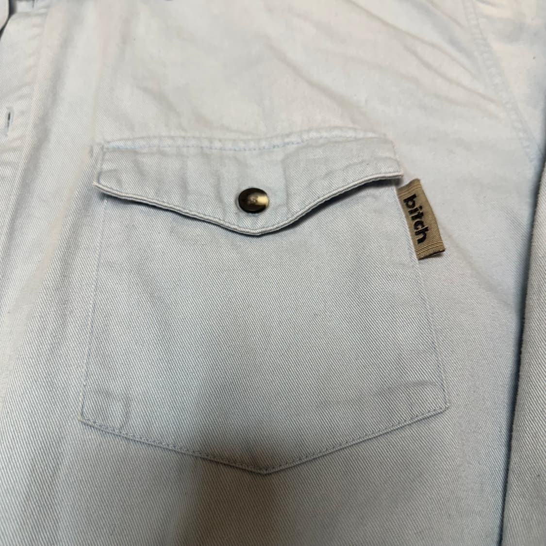 90s bitch skateboards 코튼 셔츠 상품이미지5