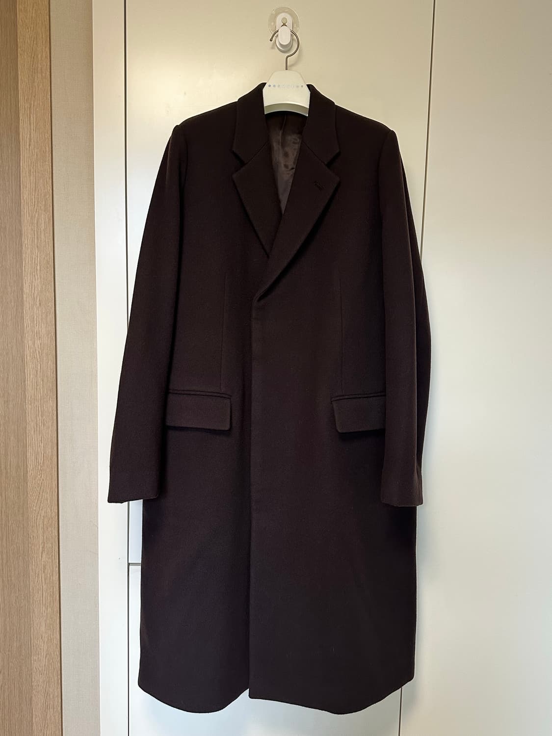 AURALEE 오라리 남성 울 코트 A21AC01LM 상품이미지1