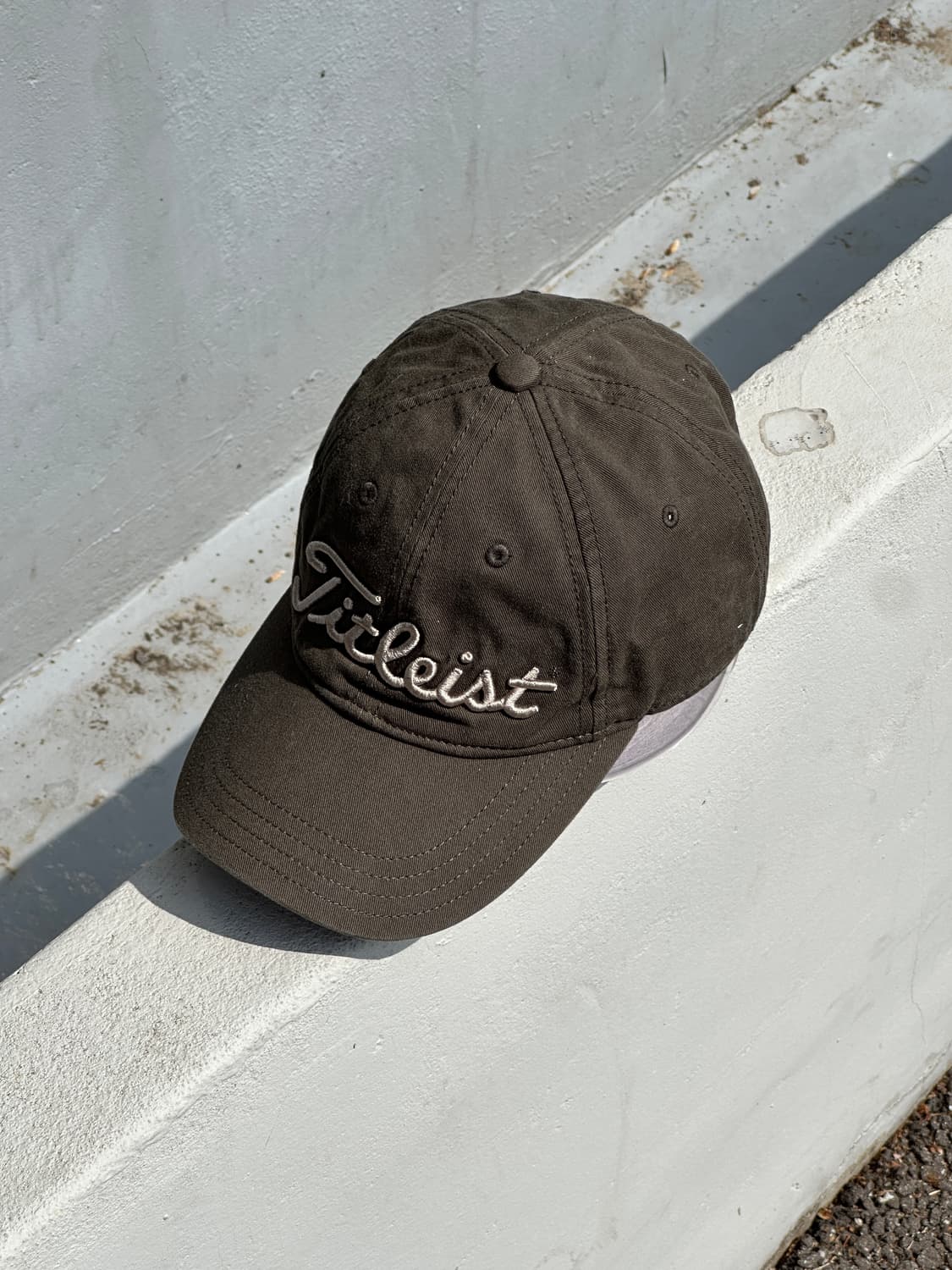 [M-L] 타이틀리스트 골프 카키 볼캡 모자 상품이미지2