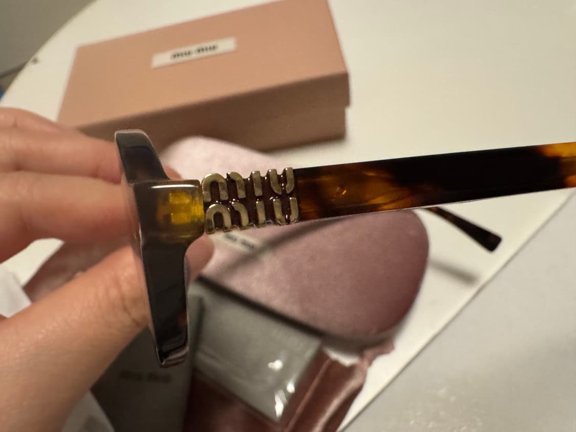 미우미우 리가드 호피안경 상품이미지2