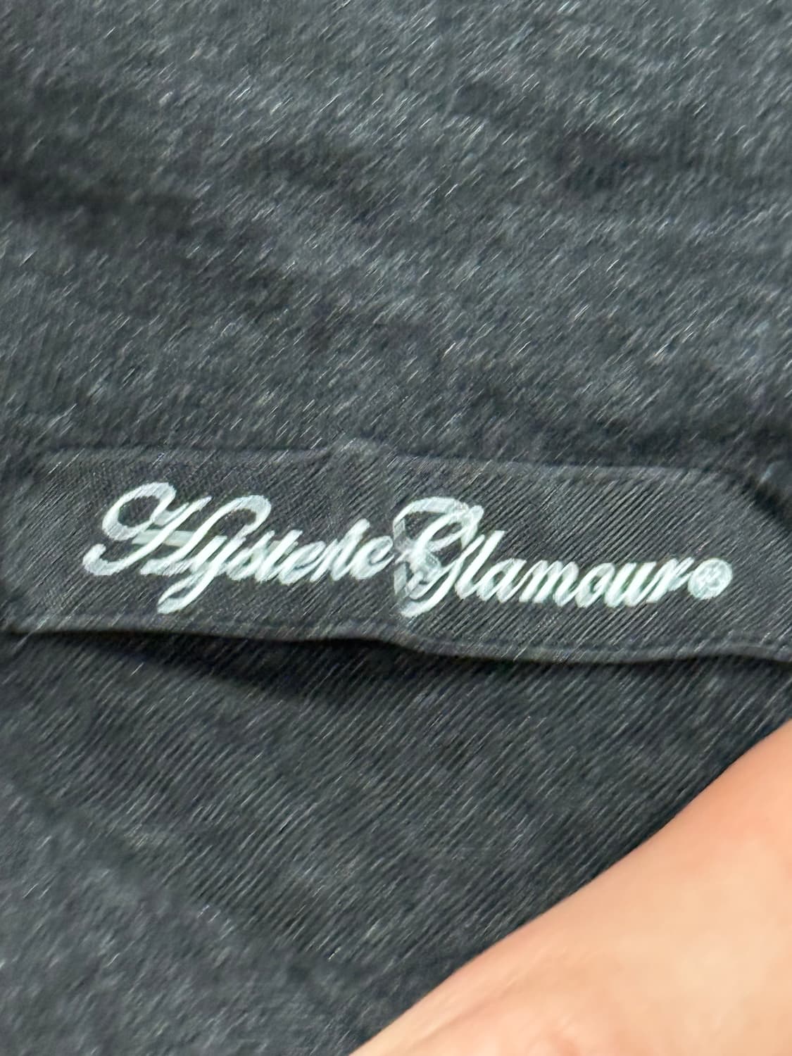 히스테릭 글래머 아카이브 라인스톤 후드티 스웨터 상품이미지3