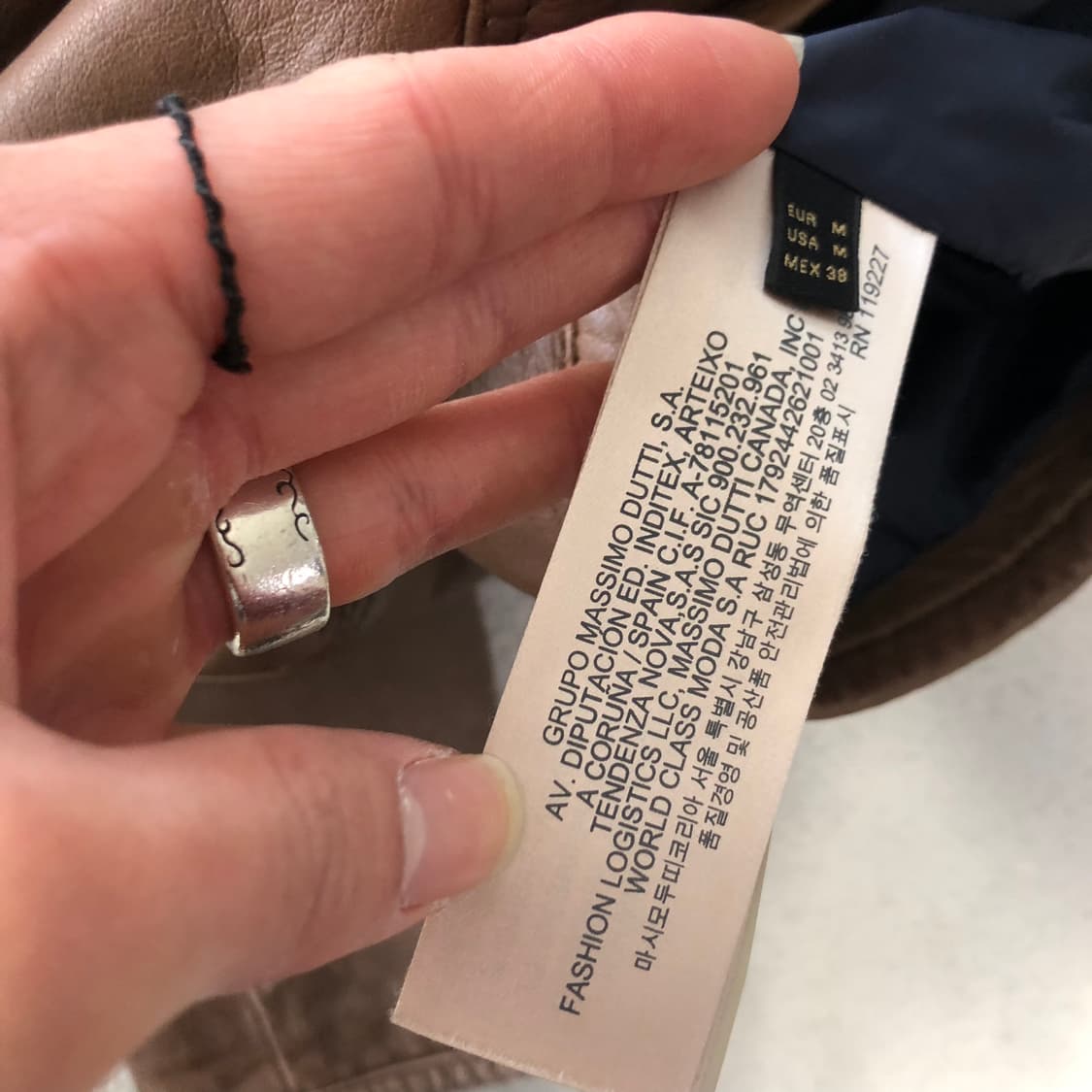 마시모두띠 레더자켓 상품이미지8