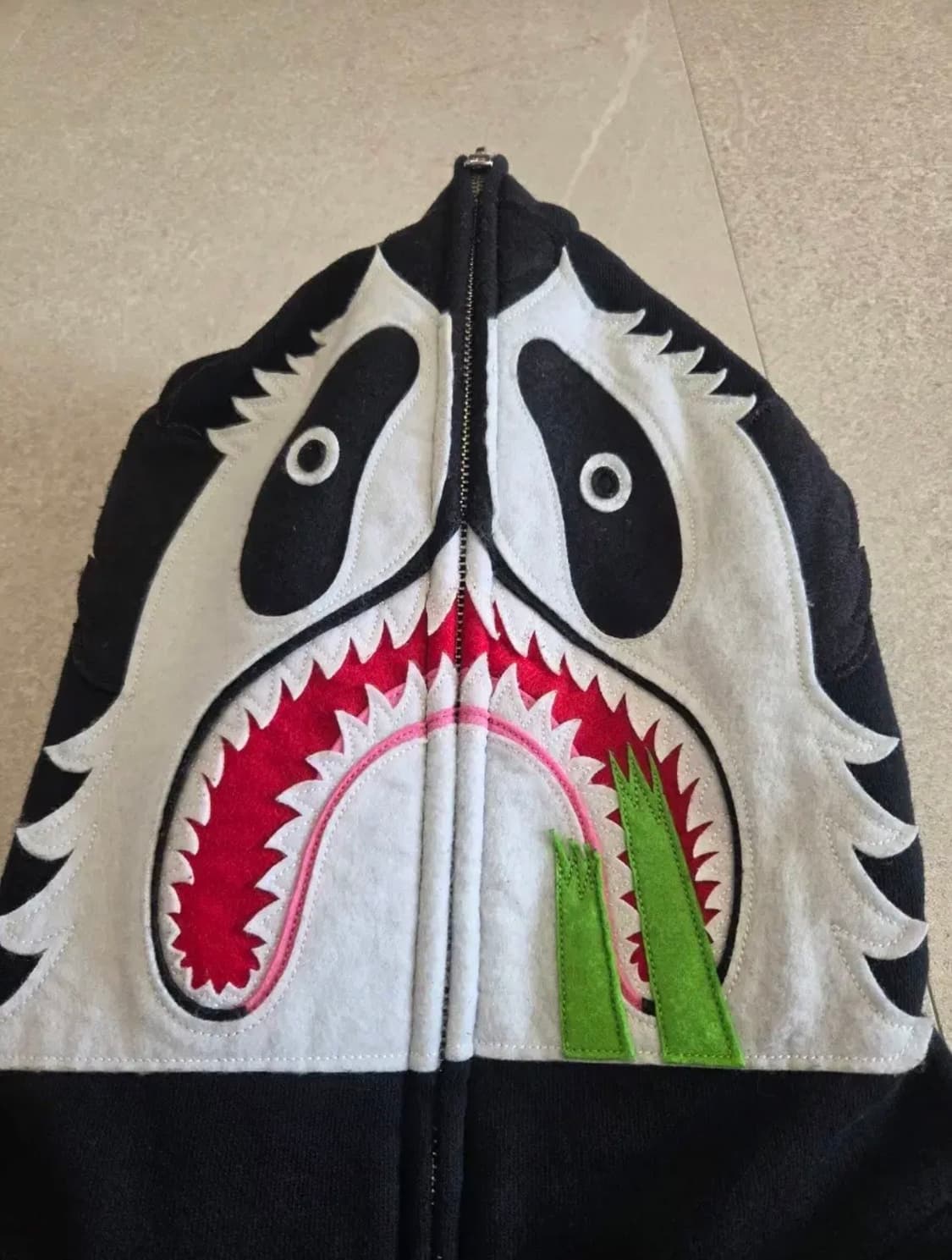 베이프 판다 샤크 후드집업 판매 상품이미지2