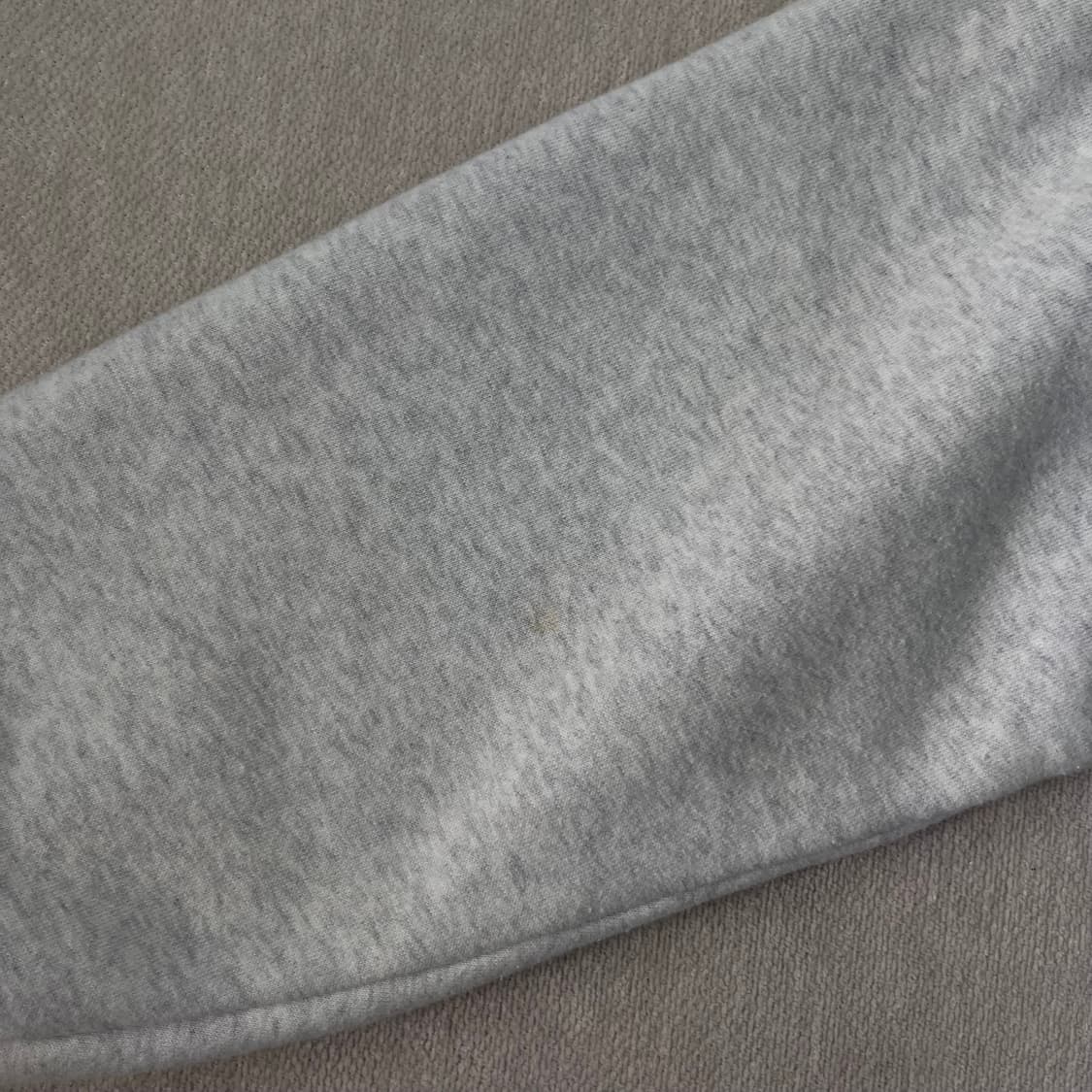 100 아이앱 스튜디오 오트밀 반집업 맨투맨 상품이미지5