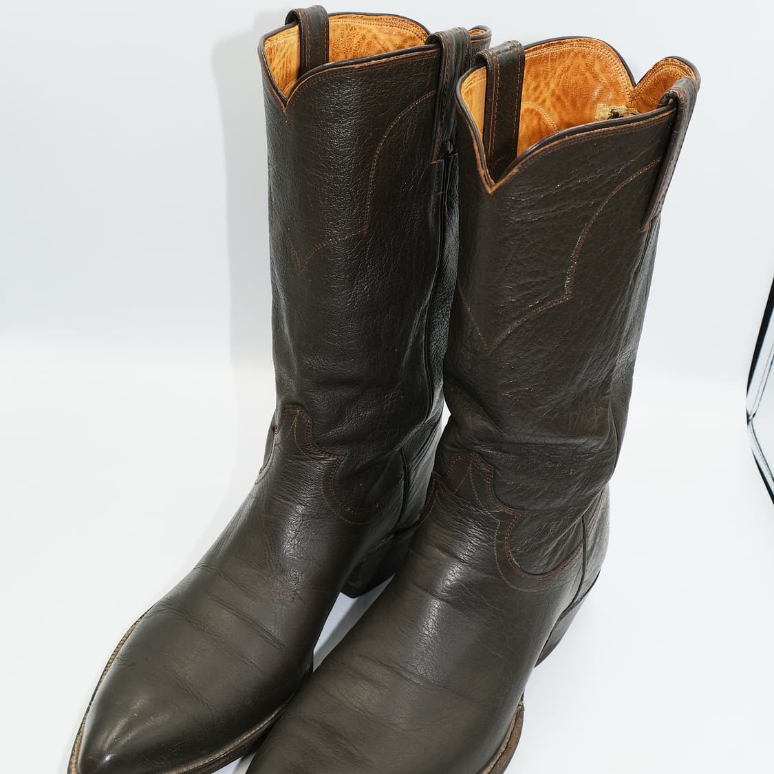 빈티지 저스틴 웨스턴 레더 부츠 10D(280)사이즈 BT28009 상품이미지5