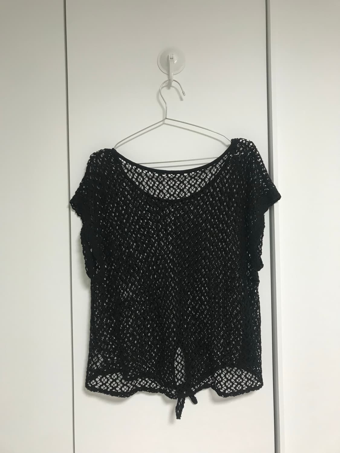 vintage black net top 상품이미지10