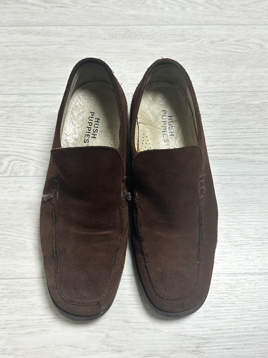 프라다맛 빈티지 브라운 로퍼  상품이미지2