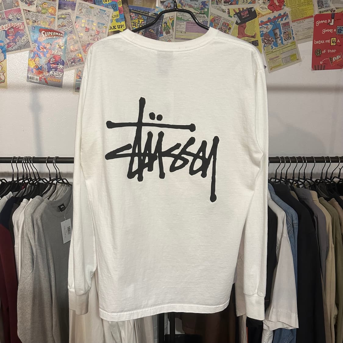 스투시 롱슬리브 M 상품이미지2