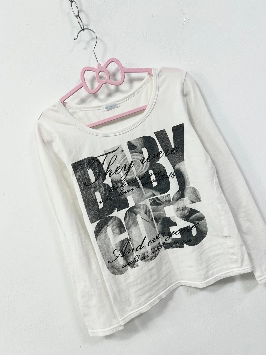 [RELACHE] 로즈 y2k 갸루 롱슬리브 상품이미지5