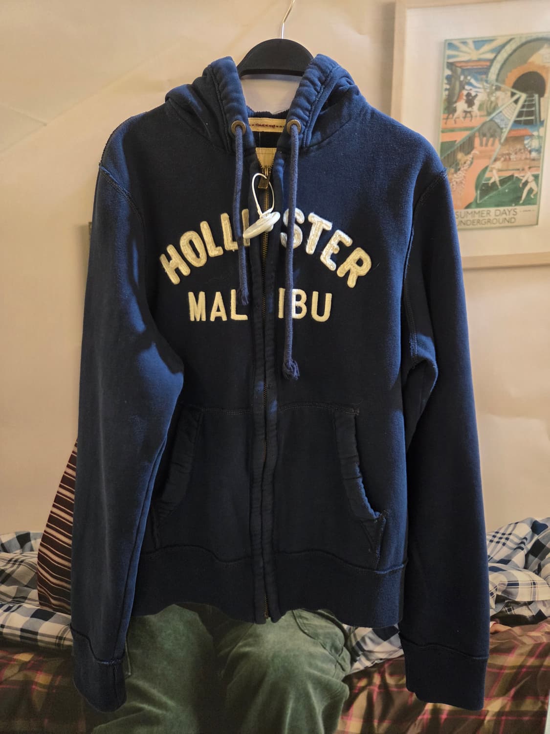 홀리스터 네이비후드집업 상품이미지2