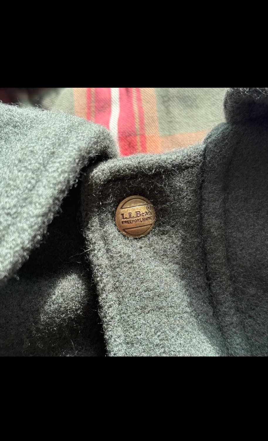 80s Made in USA L.L.Bean 울자켓 상품이미지5