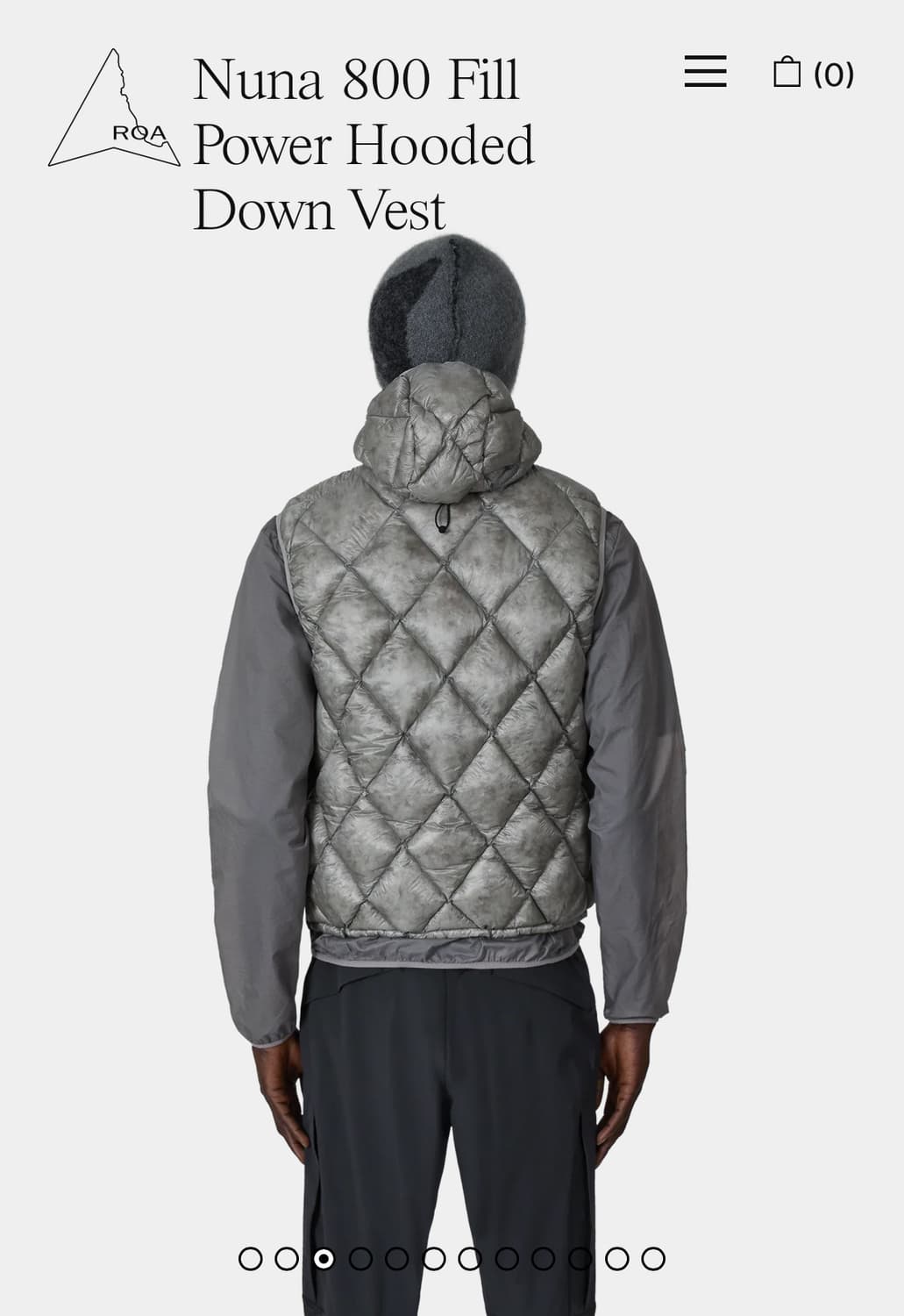 Roa hiking FW25 패딩베스트 상품이미지6