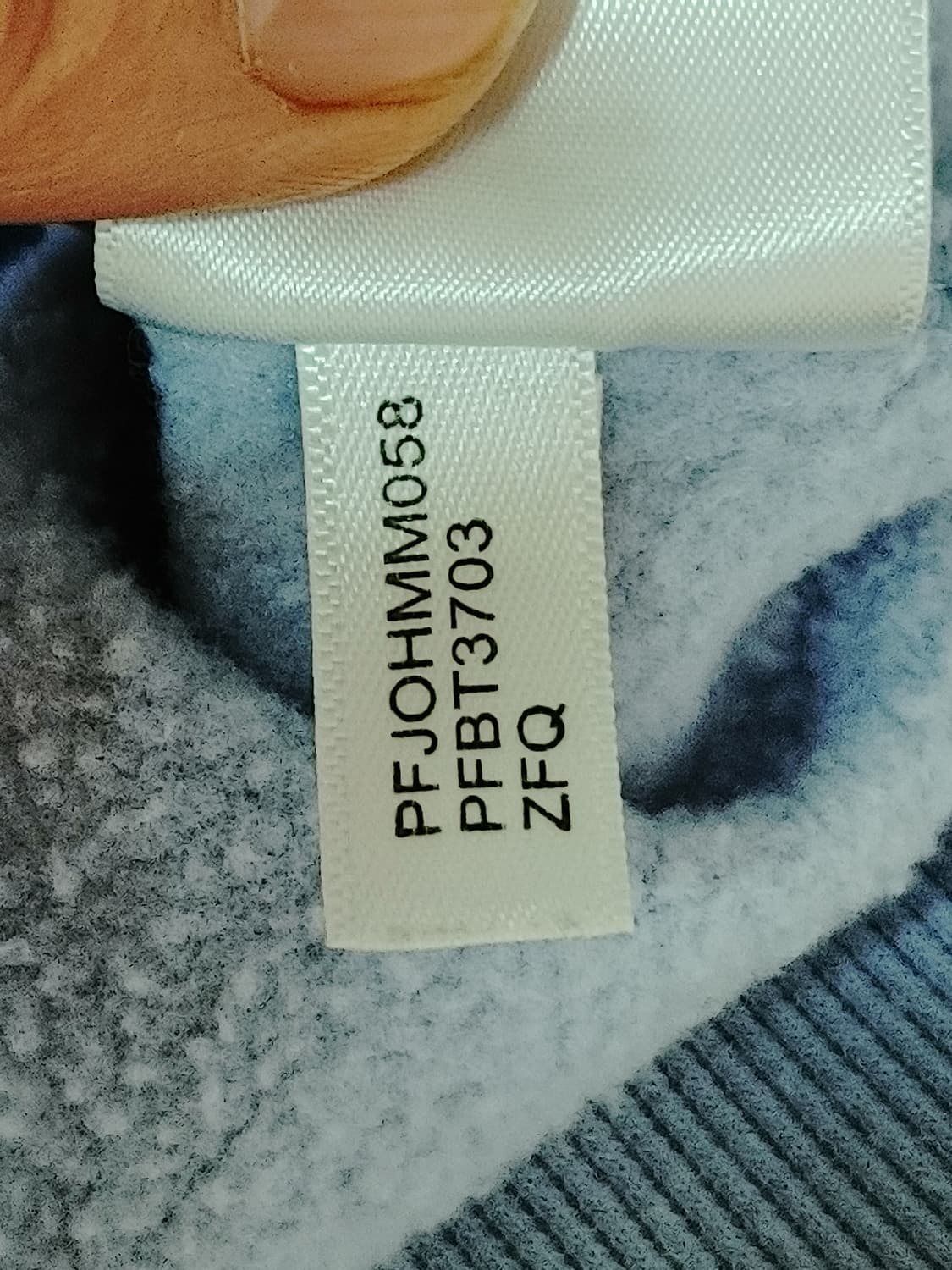 Calvin Klein 캘빈클라인 안감기모 오버핏 숏맨투맨 상품이미지9