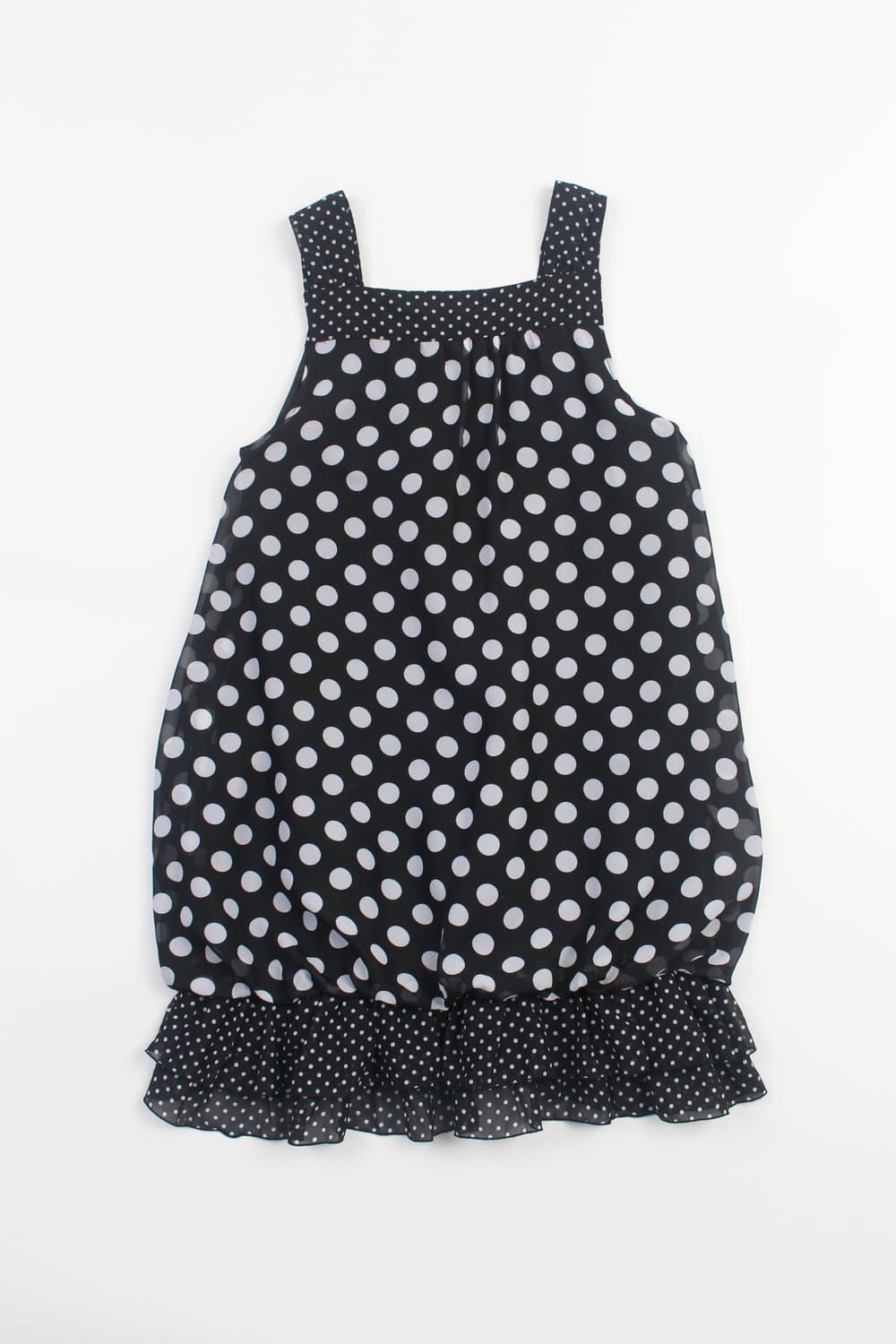 FIRST REVUE Dot Chiffon Tunic Dress 상품이미지10