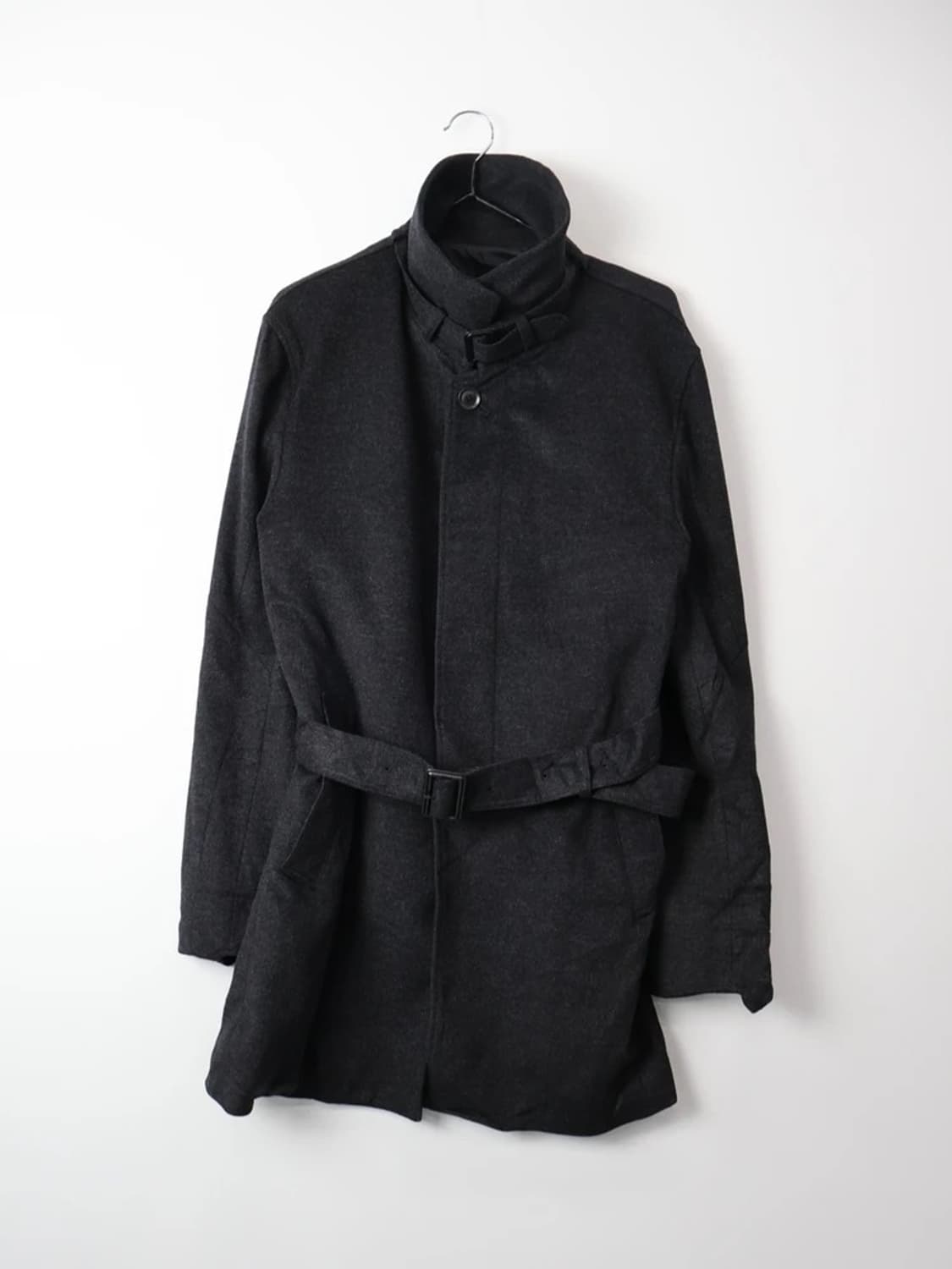 Morgan Homme Belted Wool Coat 상품이미지3