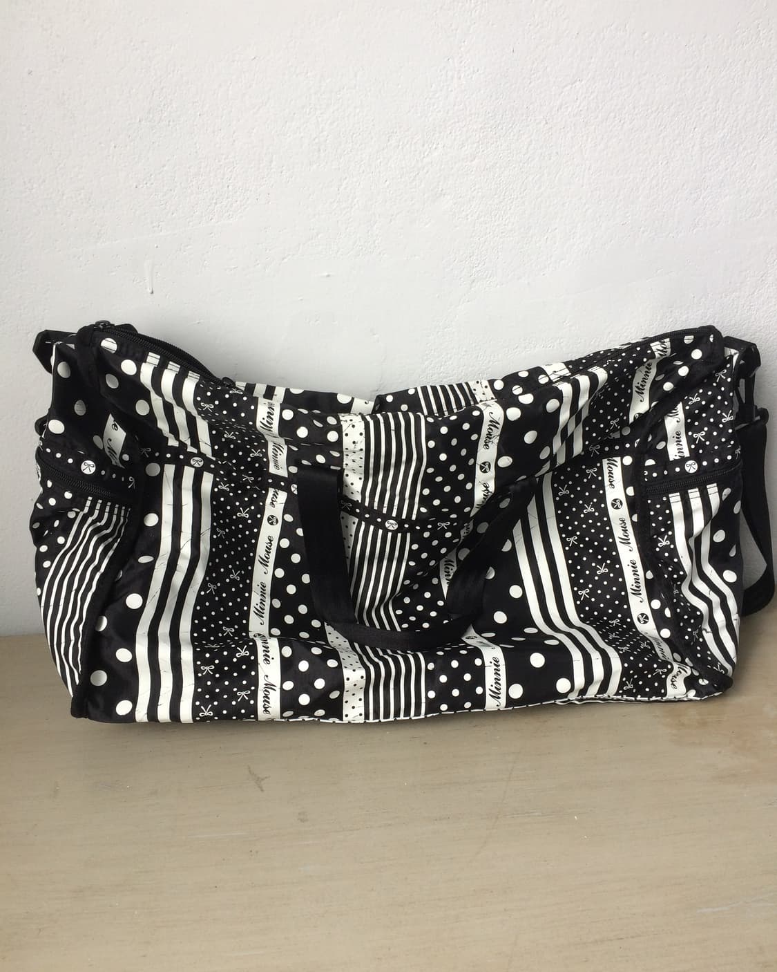 disney dot pattern mixed duffle bag 상품이미지1