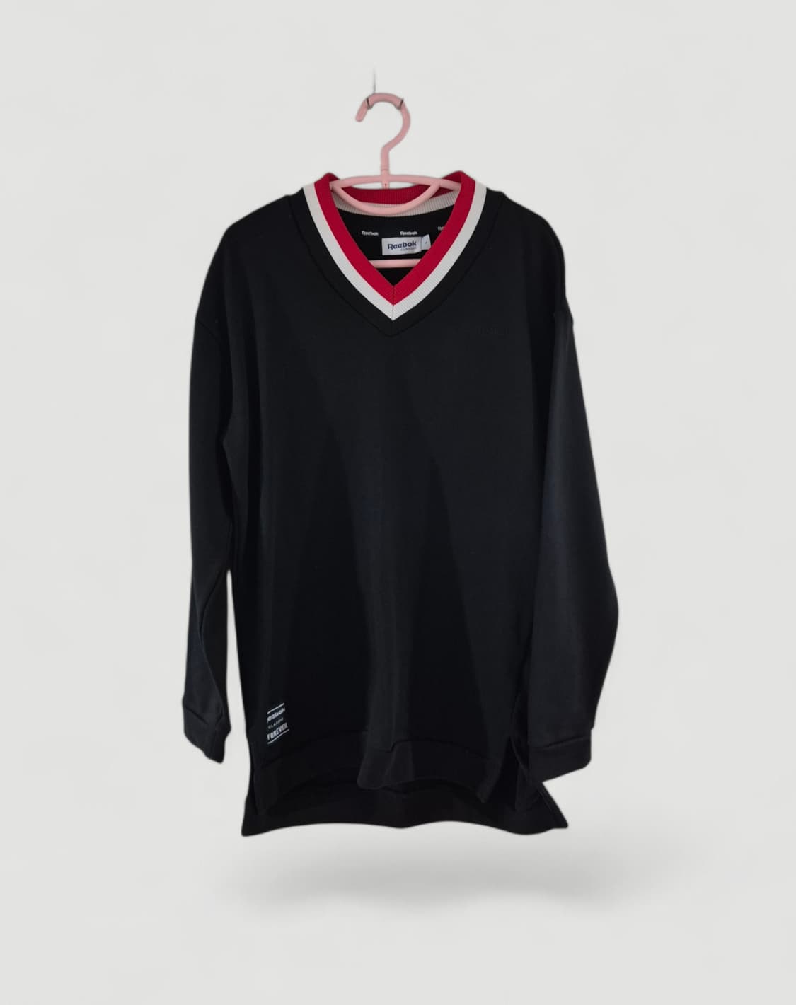 [L]리복 클래식 브이넥 맨투맨 상품이미지2