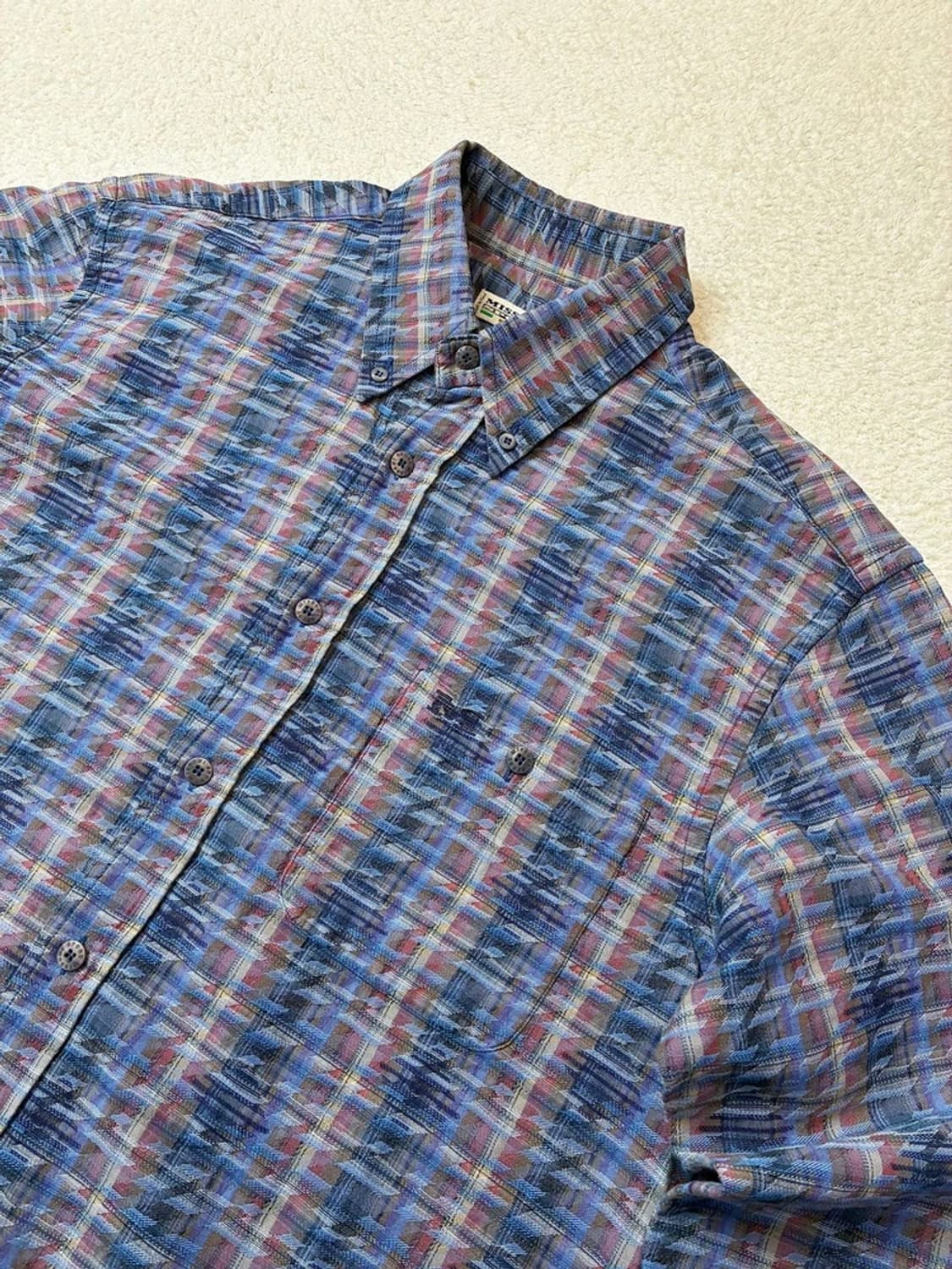 미쏘니 MISSONI 90's 시그니처 패턴 셔츠 PN5851    상품이미지2