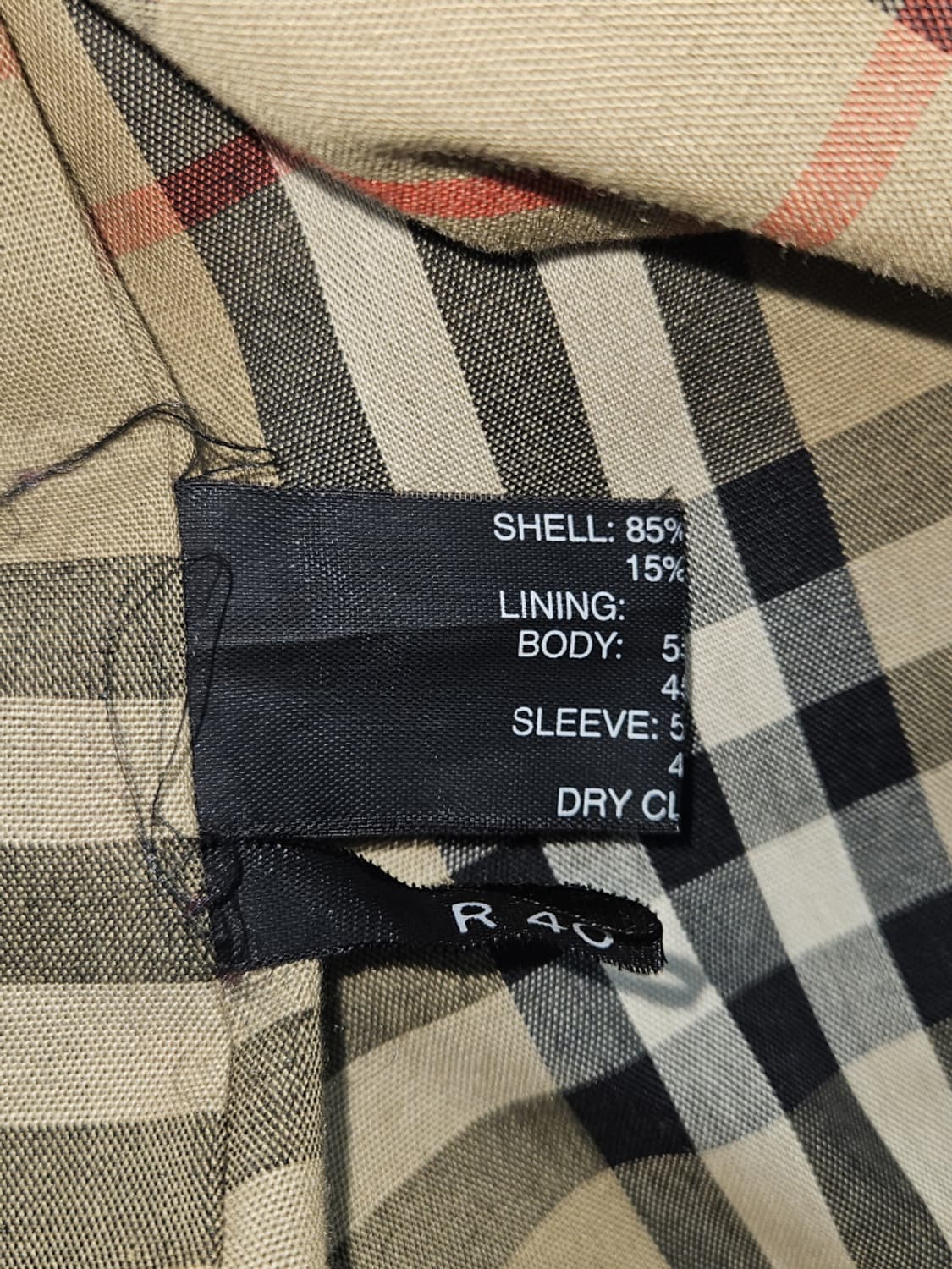 버버리 헌팅 트림 벨티드 트렌치 코트 ( R40 ) / 10317 상품이미지9