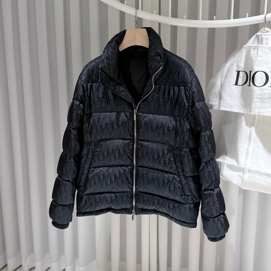 (A+/48) / 디올 오블리크 블랙 패딩 상품이미지2