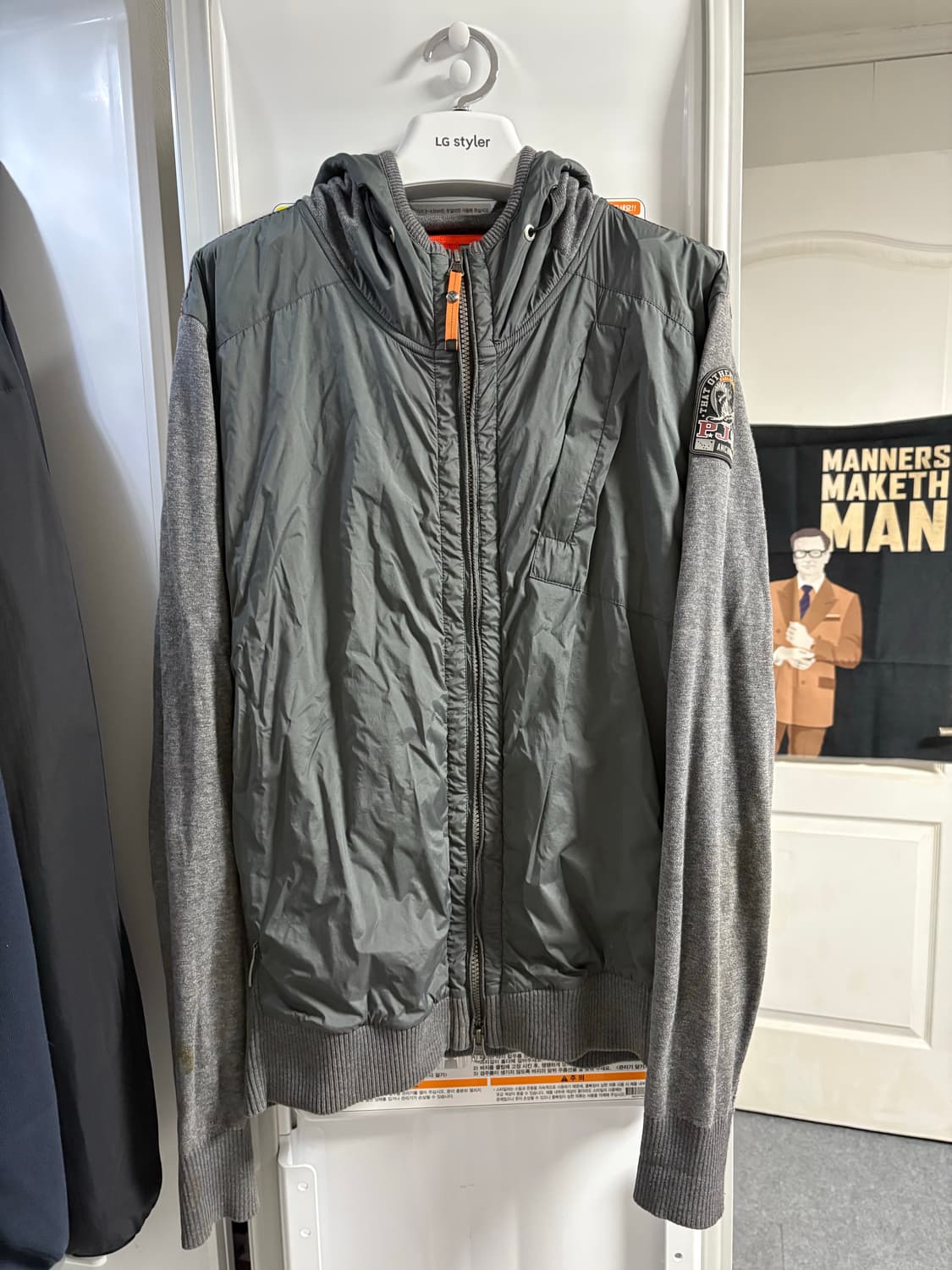 파라점퍼스 니트패딩 상품이미지1